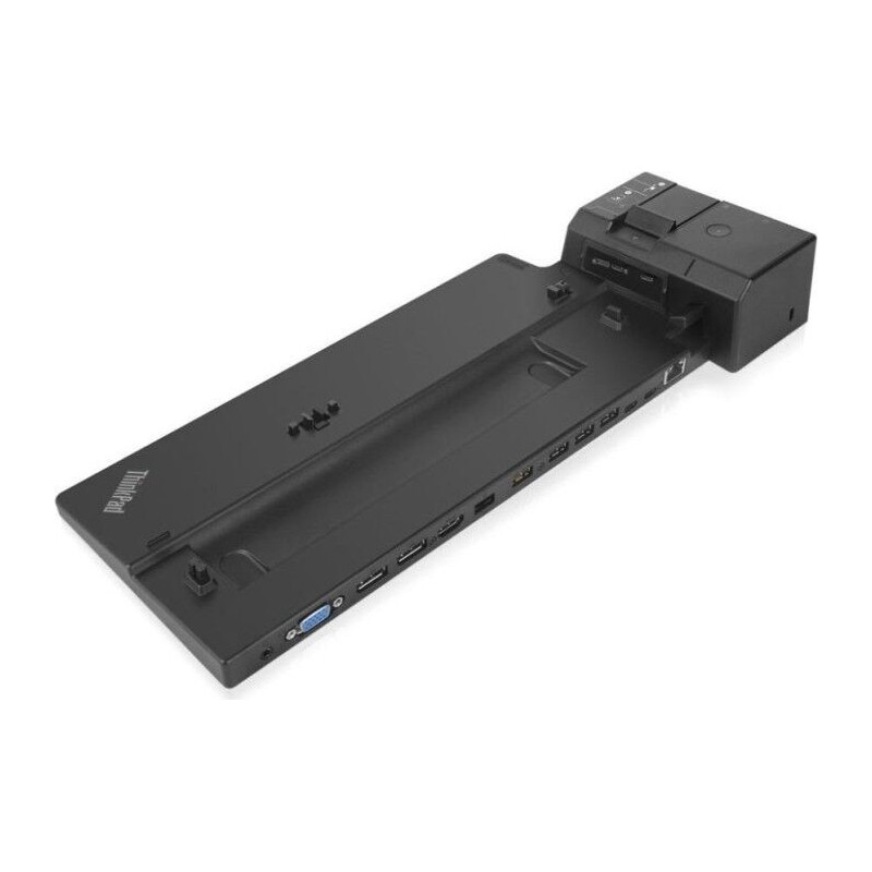 Lenovo dockingstation - Lenovo Thinkpad Ultra Dockingstation til ThinkPad T480, T490, L480, L490 etc. uden AC-adapter (brugt)