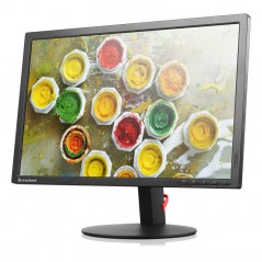 Brugte computerskærme - Lenovo T2254 22" HD+ LED-skærm med ergonomisk stand (brugt)