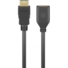 Forlængerkabel til HDMI-kabel med understøttelse af 4K 3D Ethernet (4K@60Hz)