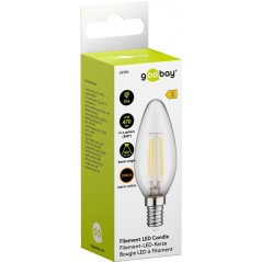 LED-lampe sokkel E14 4 Watt (40 W) not dimmable