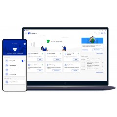 F-Secure Total (Internetsikkerhed + VPN + ID-beskyttelse) 5 licenser til Windows, Mac, iPhone, Android, iPad