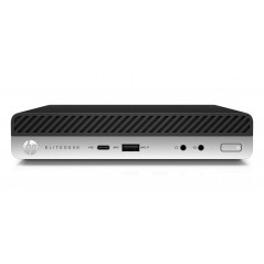 HP EliteDesk 800 G3 Mini i5 8GB 256GB SSD WiFi Win 10 Pro (brugt)