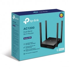 Router 450+ Mbps - TP-Link Archer C54 AC1200 trådløs dual band-router