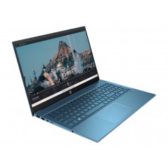 Bærbar computer med skærm på 14 og 15,6 tommer - HP Pavilion 15-eh3030no 15.6" Full HD Ryzen 5 8GB 256GB SSD Win 11 Forest Teal