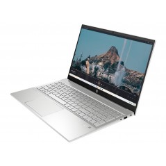 Bærbar computer med skærm på 14 og 15,6 tommer - HP Pavilion 15-eh3003no 15.6" Full HD Ryzen 5 8GB 256GB SSD Win 11 Natural Silver