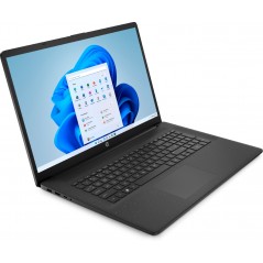 Bærbar computer med skærm på 16-17 tommer - HP 17-cn0414no 17.3" HD+ Intel 4GB 256GB SSD Win 11 Jet Black