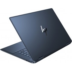 Bærbar computer med skærm på 16-17 tommer - HP Spectre x360 16-f2088no 16" 4K+ OLED Touch i7-13 32GB 1TB SSD A370M Win 11 Nocturne Blue