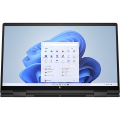 Bærbar computer med skærm på 14 og 15,6 tommer - HP ENVY x360 15-fh0035no 15.6" Full HD Touch Ryzen 7 16 GB 512GB SSD Windows 11 Nightfall Black