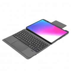 Tastatur til tablets - Linocell-etui med tastatur til iPad 10.2 (2021/2020/2019), iPad Pro 10.5, iPad Air 2019, 10.5 Pro 2017