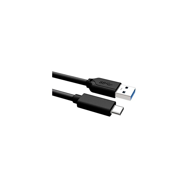 USB-C-kabel - USB-C til USB-kabel 1 meter, sort (bulk)