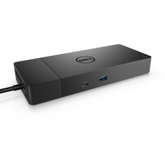 USB-C-dockingstation - Dell USB-C universal dockingstation WD19S med understøttelse af 2 skærme inklusive 130 W oplader (brugt)