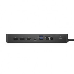 USB-C-dockingstation - Dell USB-C universel dockingstation WD19TB med understøttelse af 2 skærme og Thunderbolt 180W oplader medfølger (brugt)