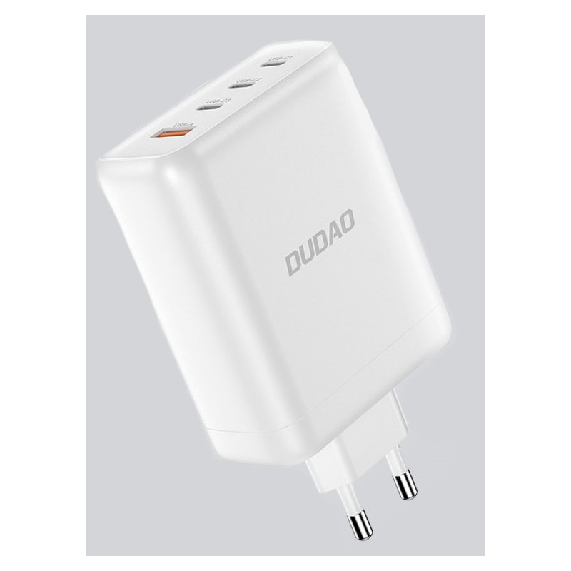 USB-C-opladere - Goobay Strømadapter til hurtig opladning GaN med USB-C PD 140W 3x USB-C og 1x USB-A