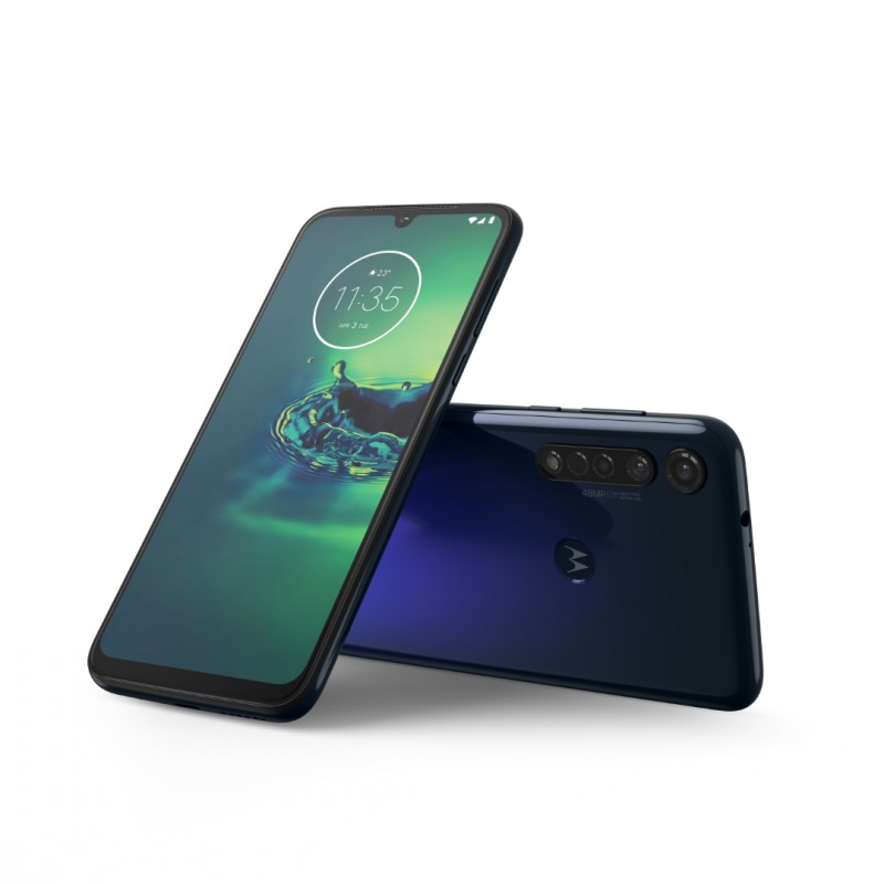 Brugte mobiltelefoner - Motorola Moto G8 Plus (2019) 64GB DS Blue (brugt)