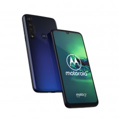 Brugte mobiltelefoner - Motorola Moto G8 Plus (2019) 64GB DS Blue (brugt)