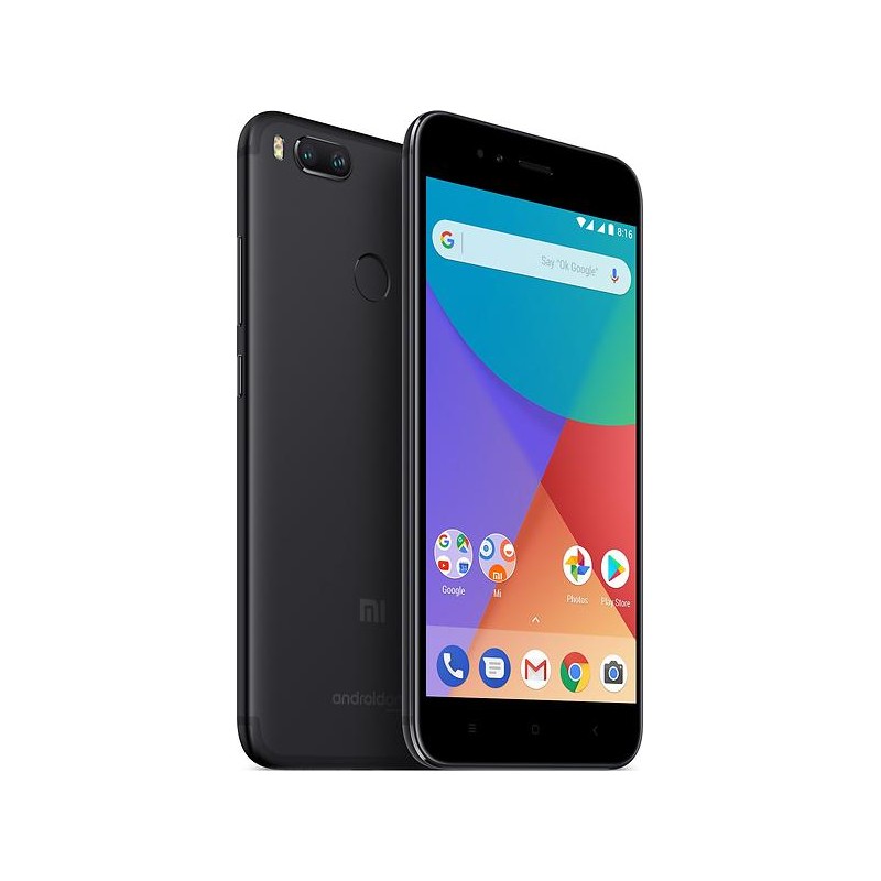 Brugte mobiltelefoner - Xiaomi Mi A1 64GB DS Black (brugt)