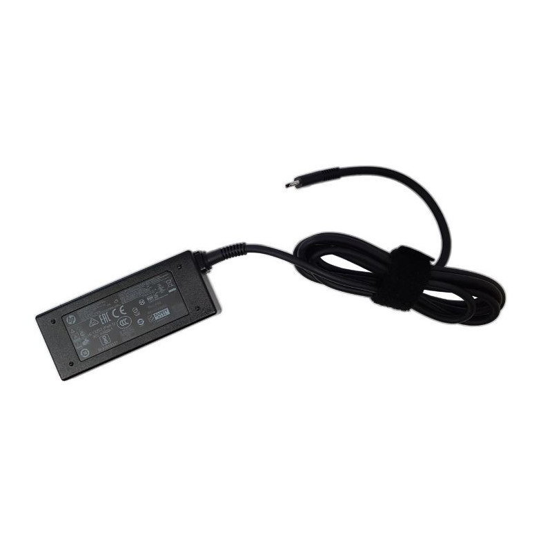 Oplader til bærbar computer - Oplader HP original 45W USB-C (refurbished)