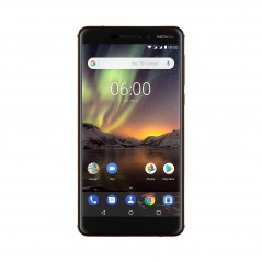 Brugt Sony, Nokia, OnePlus, Motorola, CAT - Nokia 6.1 DS 32GB Black/Copper (brugt)