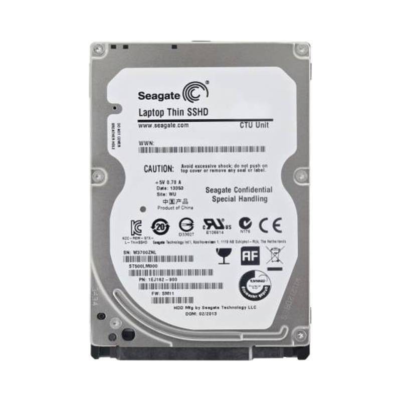 Brugte harddiske - Seagate 1 TB 2.5" intern harddisk (brugt)