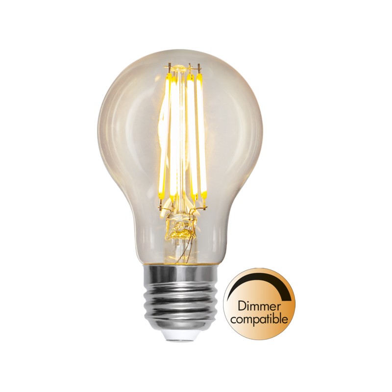 LED-lampa - Dimmable LED-lampe sokkel E27 8 Watt Warm white (60 W)