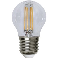 Dimmable LED-lampe sokkel E27 G45 Clear 4.2 Watt Warm white (40 W)