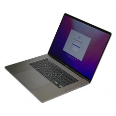 Brugt MacBook Pro - MacBook Pro 16-tommer 2019 i9-9980H 16GB 512GB SSD Space Grey (brugt med små mærker på skærm og skygge på låget)