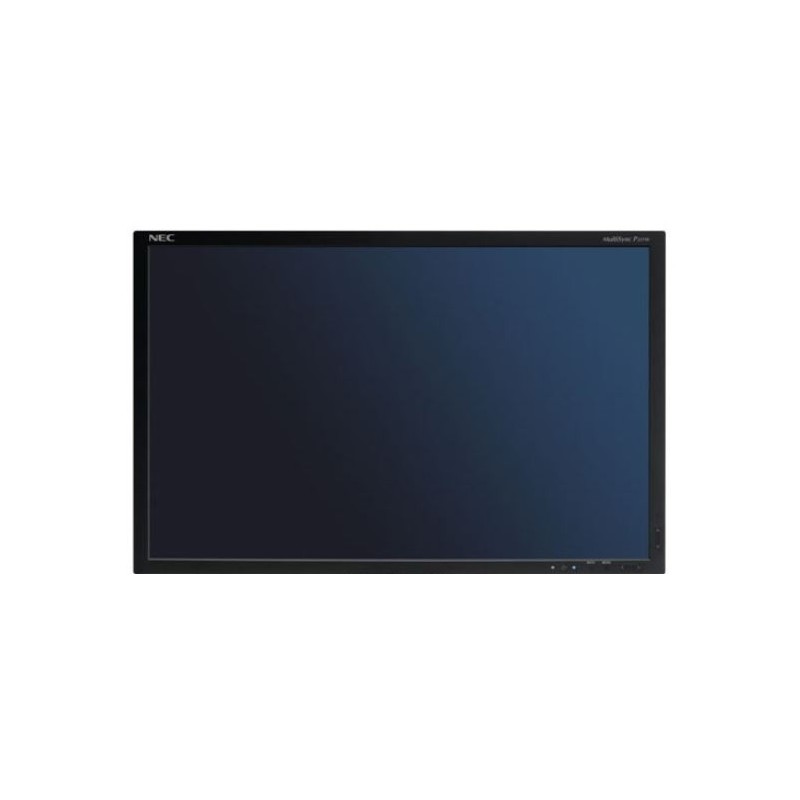 Brugte computerskærme - NEC MultiSync P221W 22" LCD-skærm (brugt med ridse) (uden fod - kan købes separat)