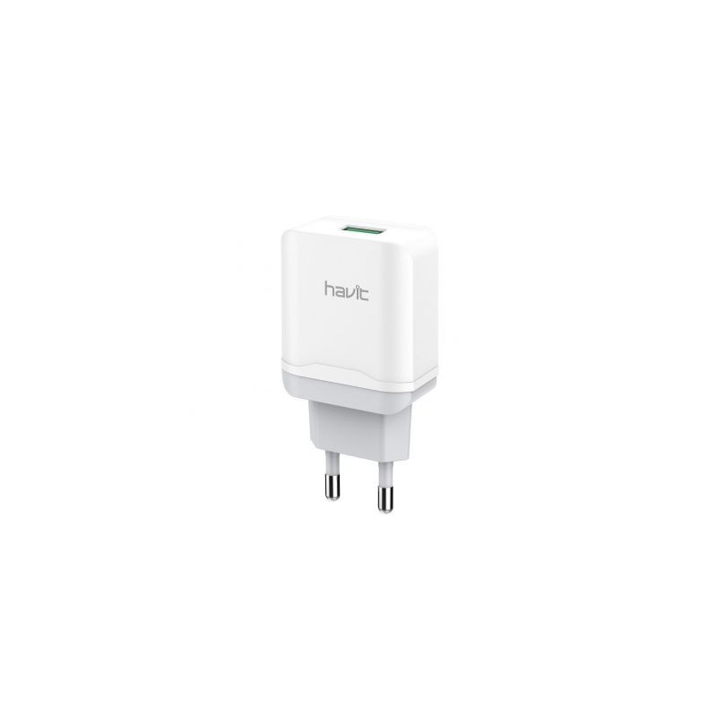 Vægladere til mobiltelefon - Havit H114 18W QC 3.0 USB-oplader