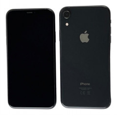 Brugt iPhone - iPhone XR 64GB Black med 1 års garanti (brugt) (ridset skærm)