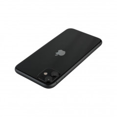 Brugt iPhone - iPhone 11 128GB Black med 1 års garanti (brugt med skærm i ny stand)