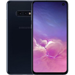 Samsung Galaxy - Samsung Galaxy S10e 128GB Dual SIM Prism Black (beg) (glaskross baksida, SKAL ingår