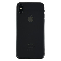 Brugt iPhone - iPhone X 64GB Space Gray med 1 års garanti (brugt) (glasknuser omkring kamera, monteret SKAL medfølger)