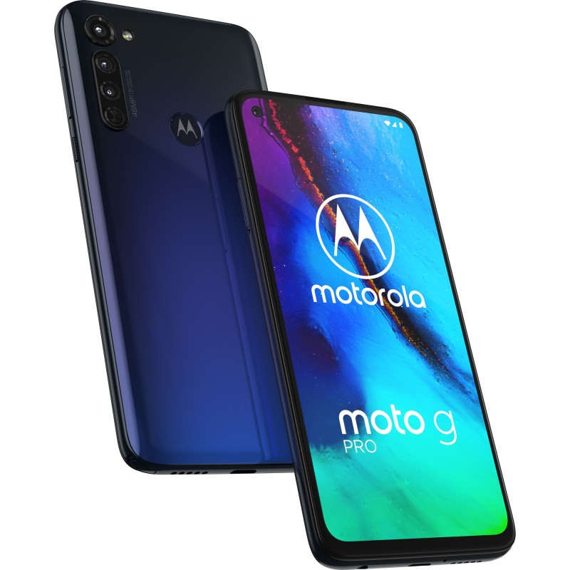 Brugte mobiltelefoner - Motorola Moto G Pro (2020) 128GB Mystic Indigo (brugt)