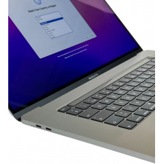 MacBook Pro 16-tommer 2019 med Touchbar i7 16GB 512SSD Rumgrå (brugt med små mærker skærm)