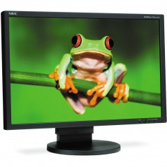 NEC E222W 22" ergonomisk LCD-skærm (brugt)