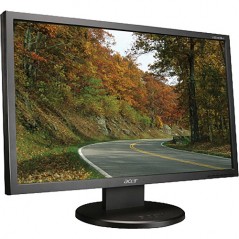 Acer V243HQ 24-tommer Full HD LCD-skærm (brugt)