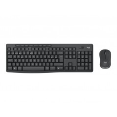 Logitech MK370 trådløst tastatur og mus med Logi Bolt og Bluetooth