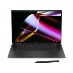 Bærbar computer med skærm på 16-17 tommer - HP Spectre x360 16-aa0066no 16" OLED 2.8K Touch Ultra 7 32GB 1TB SSD Win 11