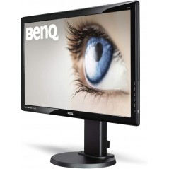 Brugte computerskærme - BenQ 24" GL2450-T LED-skærm (brugt med ridser)