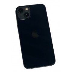 iPhone 13 128GB 5G Midnight Black med 1 års garanti (brugt med skærm i ny stand)