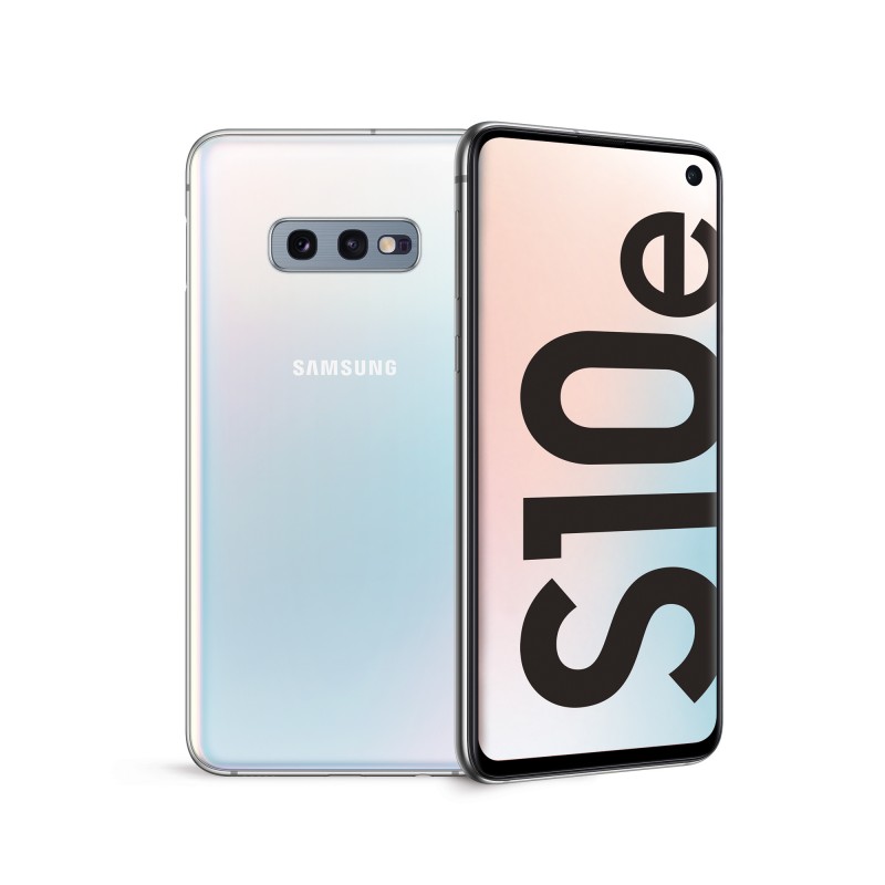 Samsung Galaxy - Samsung Galaxy S10e 128GB Dual SIM Prism White (brugt)