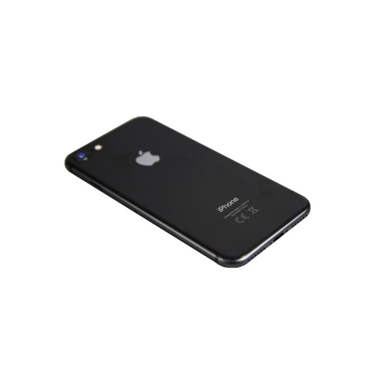 Brugt iPhone - iPhone 7 32GB Black med 1 års garanti (beg med skärm i nyskick)