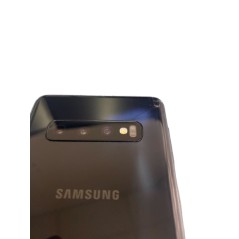 Samsung Galaxy - Samsung Galaxy S10 128GB Dual SIM Prism Black (beg med repig skärm) (litet glaskross baksida*)