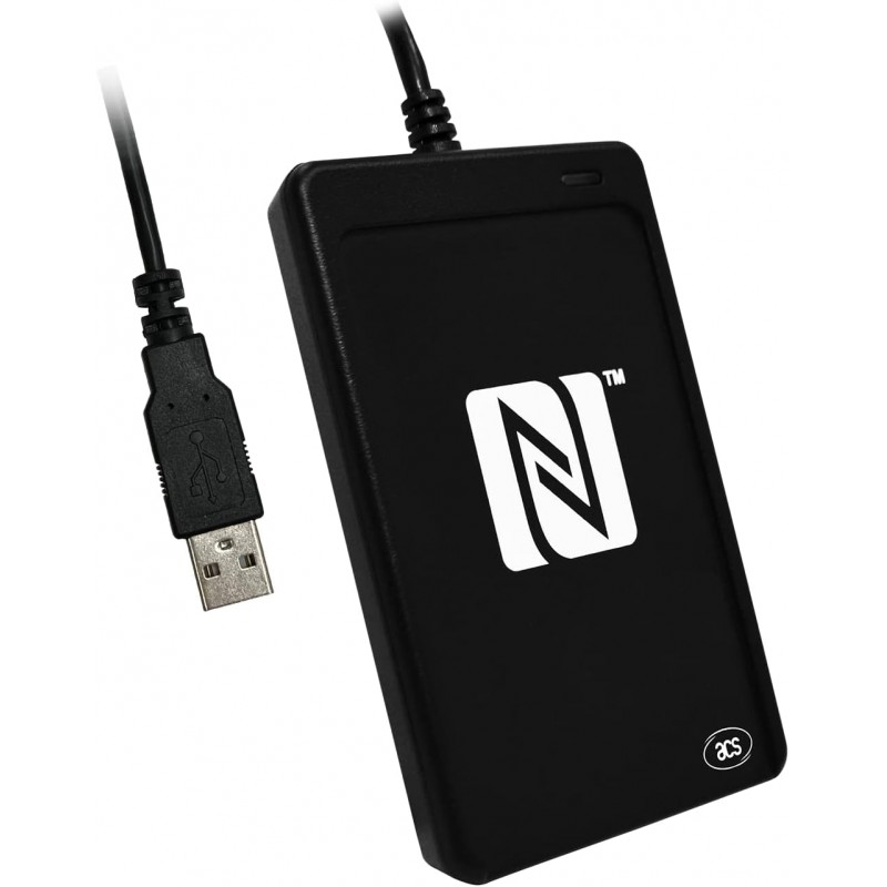 Øvrigt tilbehør - ACS ACR1252U-M1 Card Reader USB NFC Reader III (beg)