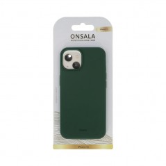 Covers - Onsala mobiletui til iPhone 13 i olivengrøn silikone