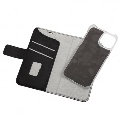 Covers - Onsala 2-i-1 magnetisk pungetui til iPhone 13 Mini Midnight Black