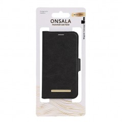 Covers - Onsala 2-i-1 magnetisk pungetui til iPhone 13 Mini Midnight Black