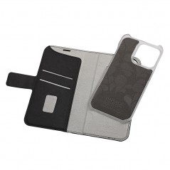 Covers - Onsala 2-i-1 magnetisk pungetui til iPhone 13 Pro Midnight Black