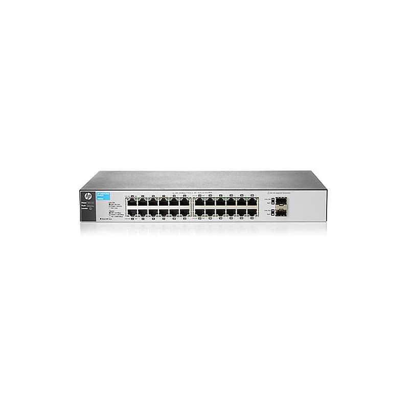 Netværksswitch - HPE ProCurve 1810-24G v2 J9803A 24-portars Switch (beg)