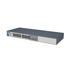 Netværksswitch - HPE ProCurve 1810-24G J9450A 24-portars Switch (beg)